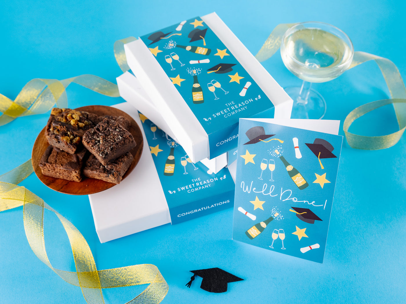 'Graduation' Indulgent Brownie Gift