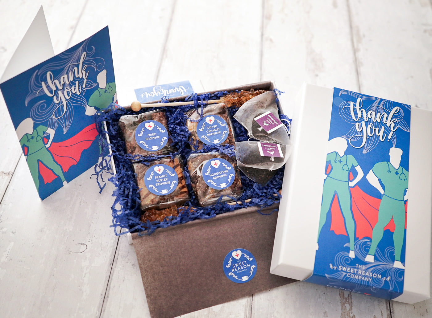Thank You - Gluten Free Hero Afternoon Tea for Two Gift Box