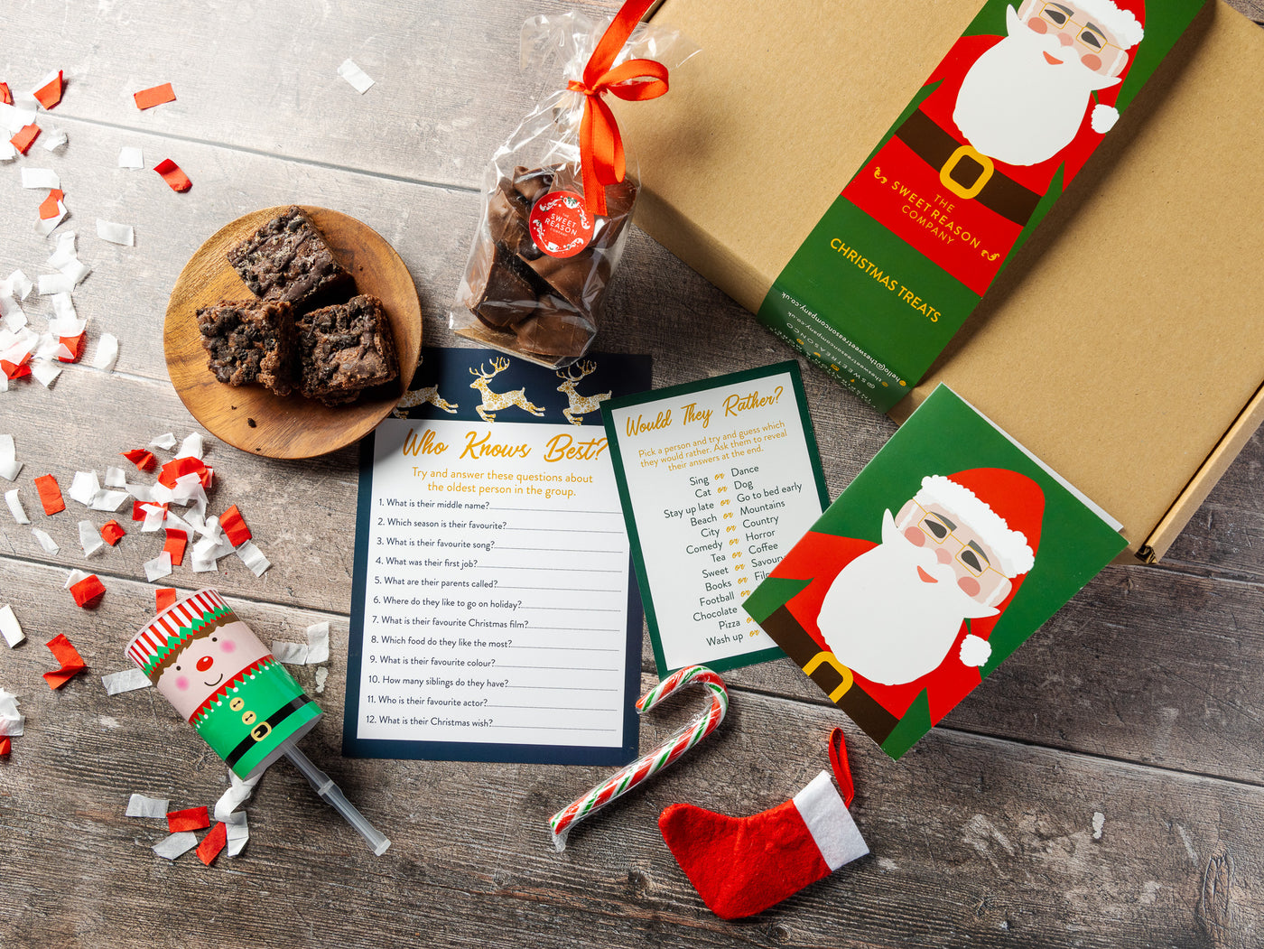 'Santa' Festive Treats & Brownies