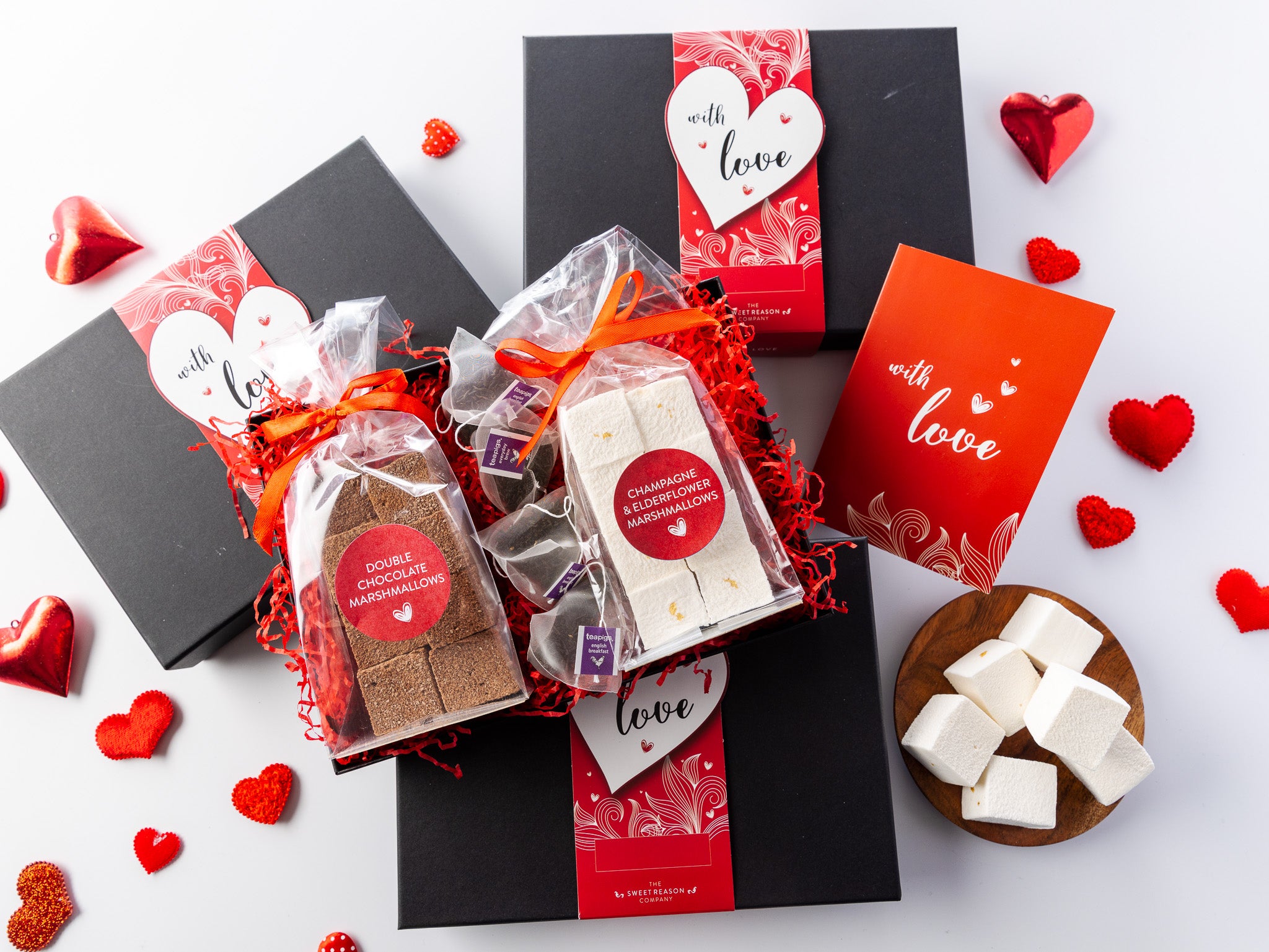 'With Love' Chocolate Orange and Vanilla Marshmallows Afternoon Tea fo ...