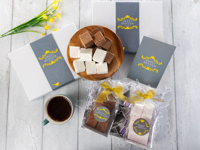 Double Chocolate and Raspberry & Lemon Marshmallows Afternoon Tea for Four Gift