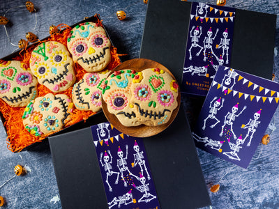 'Skeleton' Indulgent Day of the Dead Biscuits