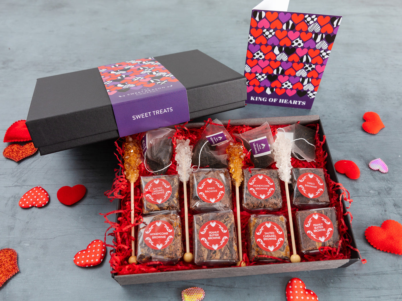 'King of Hearts' Afternoon Tea For Four Gift