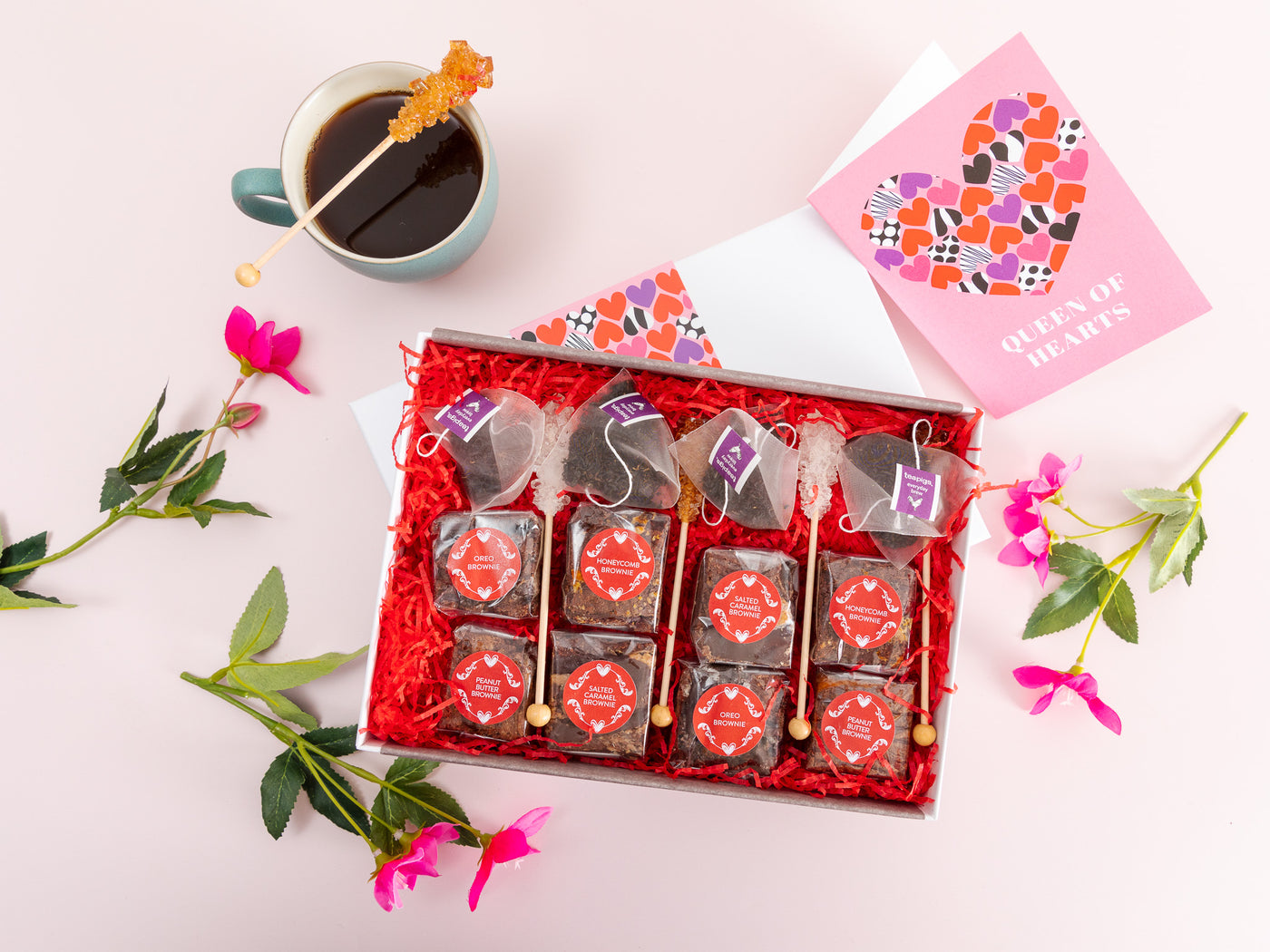 'Queen of Hearts' Afternoon Tea For Four Gift