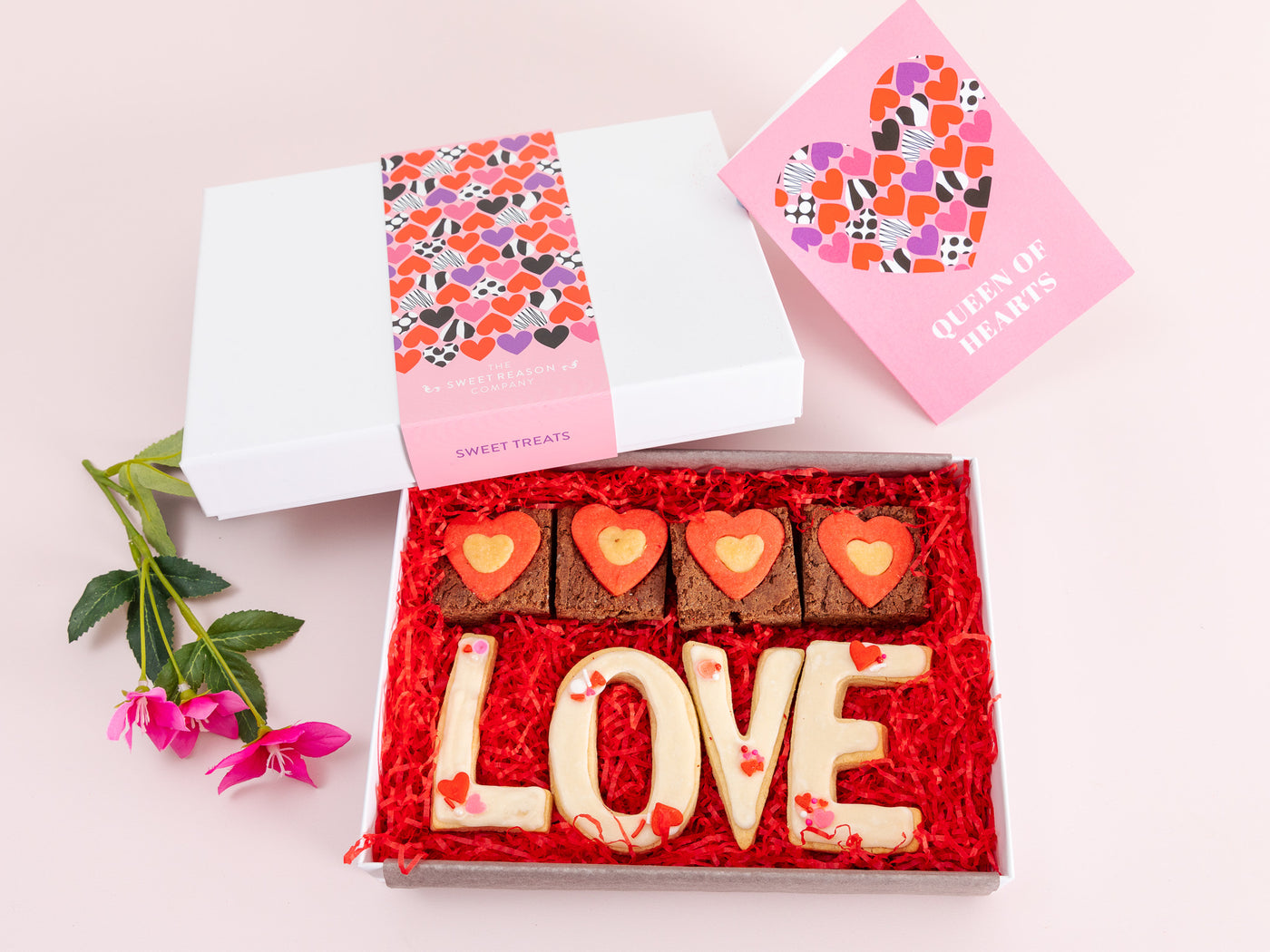'Queen of Hearts' LOVE Treats Box