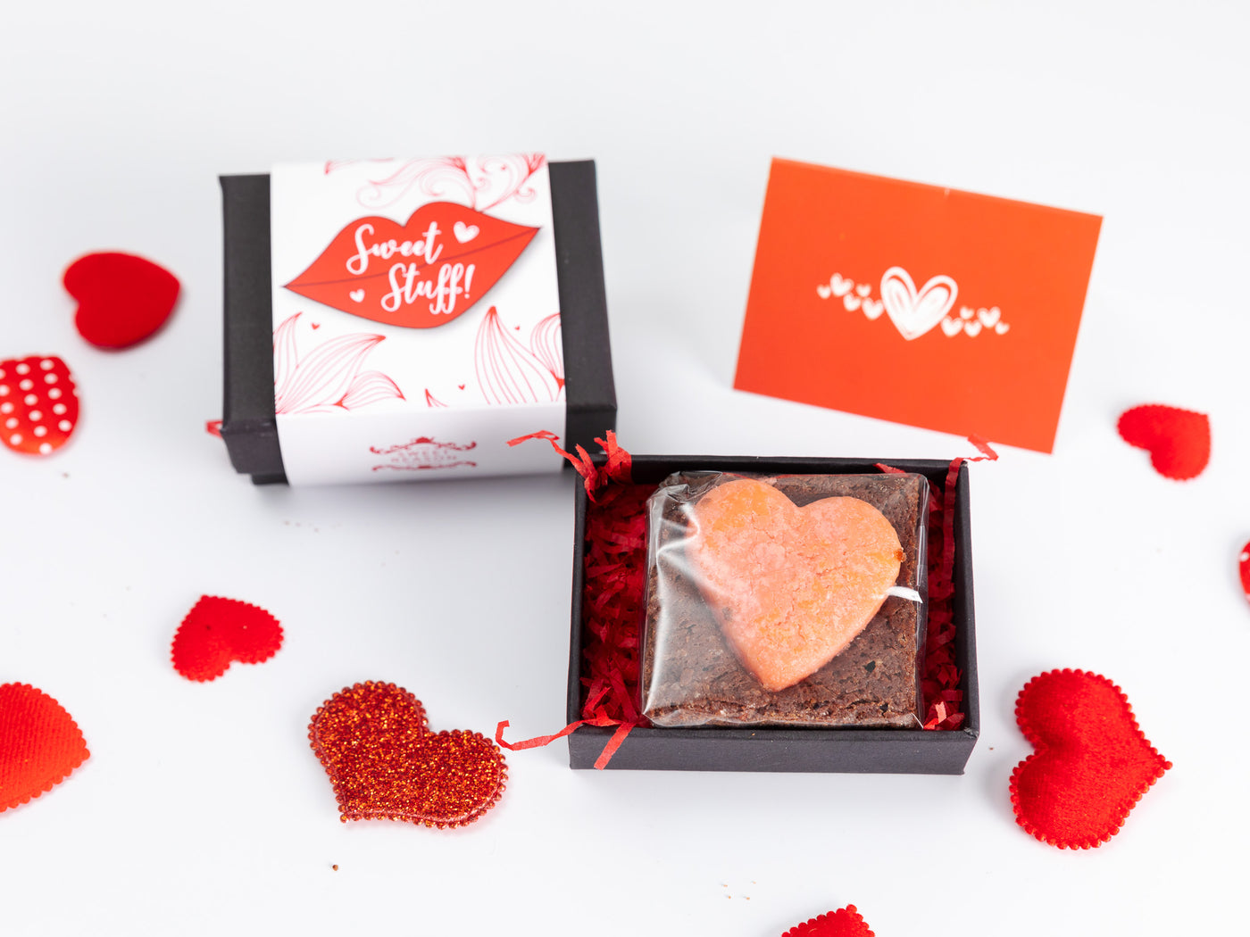 Sweet Stuff Mini Valentine's Brownie Gift