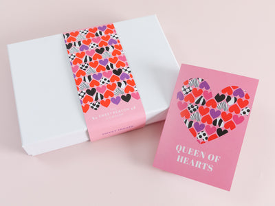'Queen of Hearts' Indulgent Brownie Gift