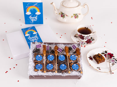 Thank you - Rainbow Afternoon Tea for Four Gift Box