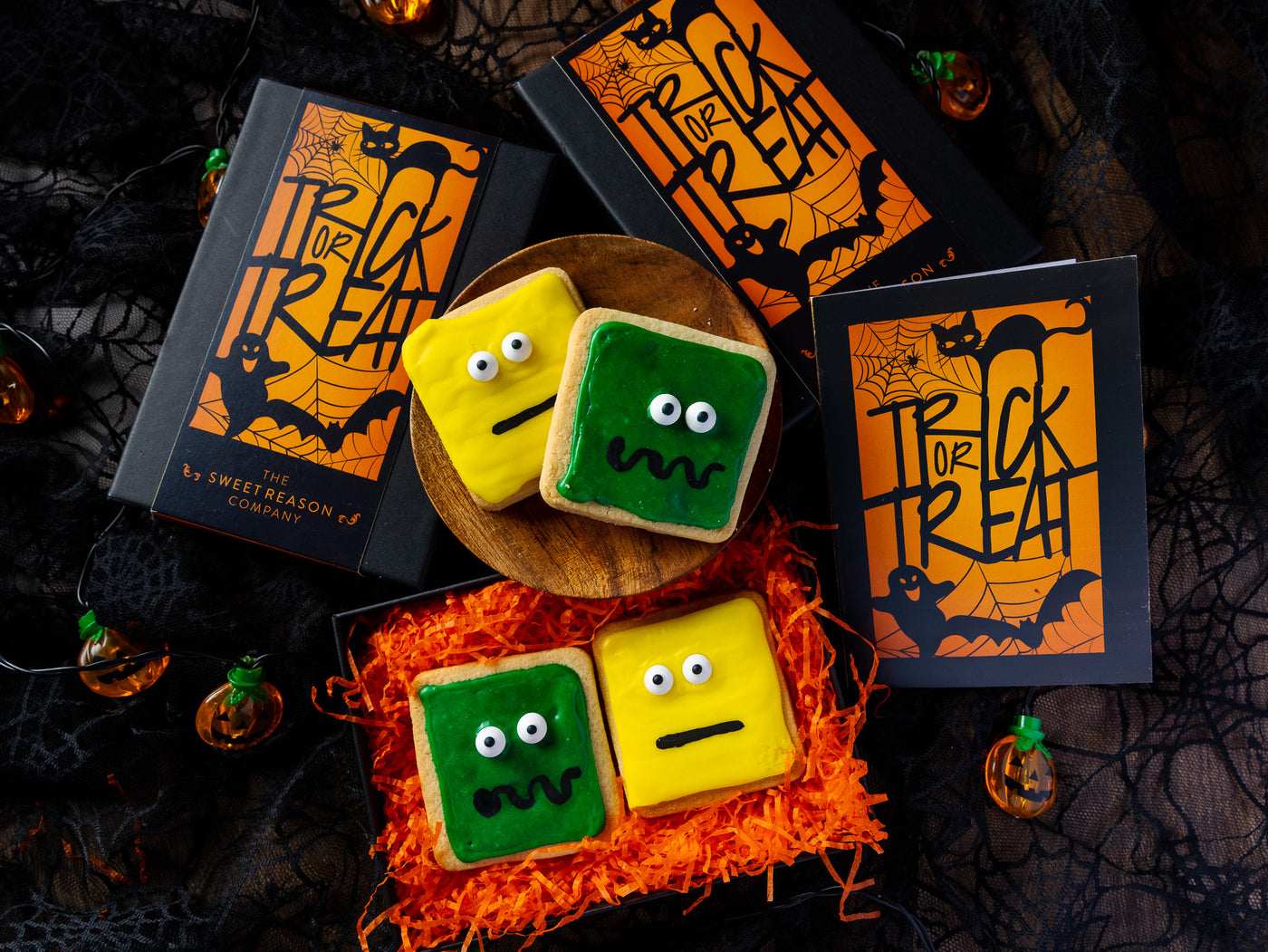 'Trick or Treat' Luxury Monsters Biscuits