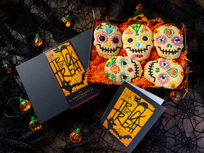 'Trick or Treat' Indulgent Day of the Dead Biscuits