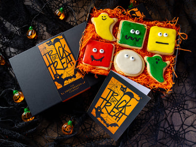 'Trick or Treat' Indulgent Monsters & Ghosts Biscuits