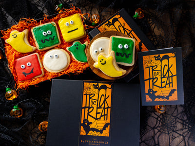 'Trick or Treat' Indulgent Monsters & Ghosts Biscuits
