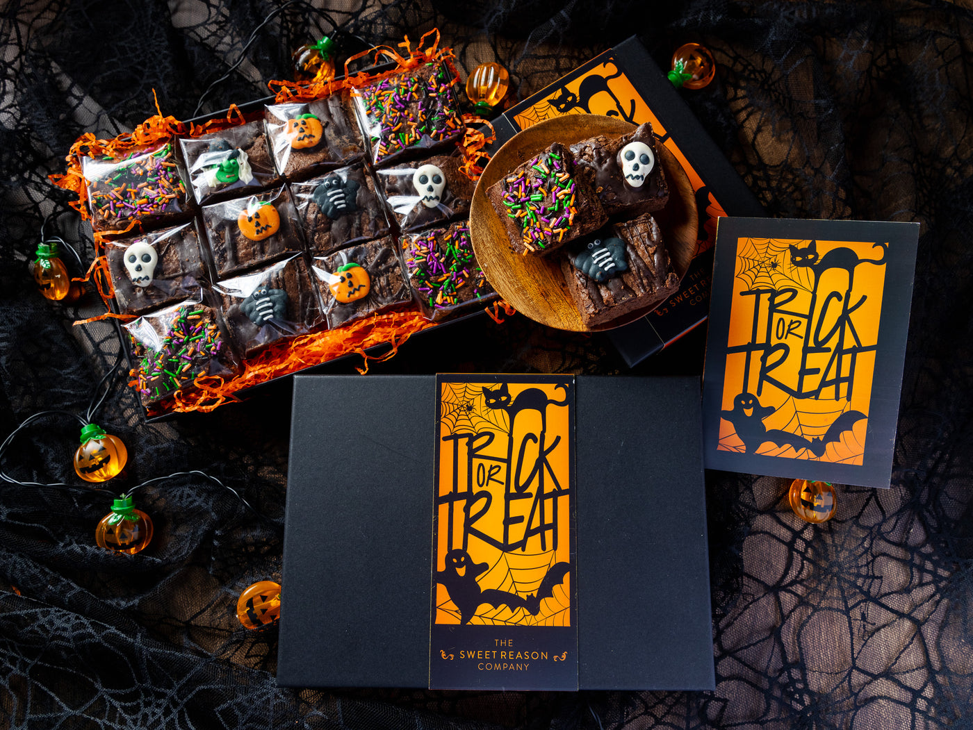 Trick or Treat Indulgent Halloween Brownie Gift