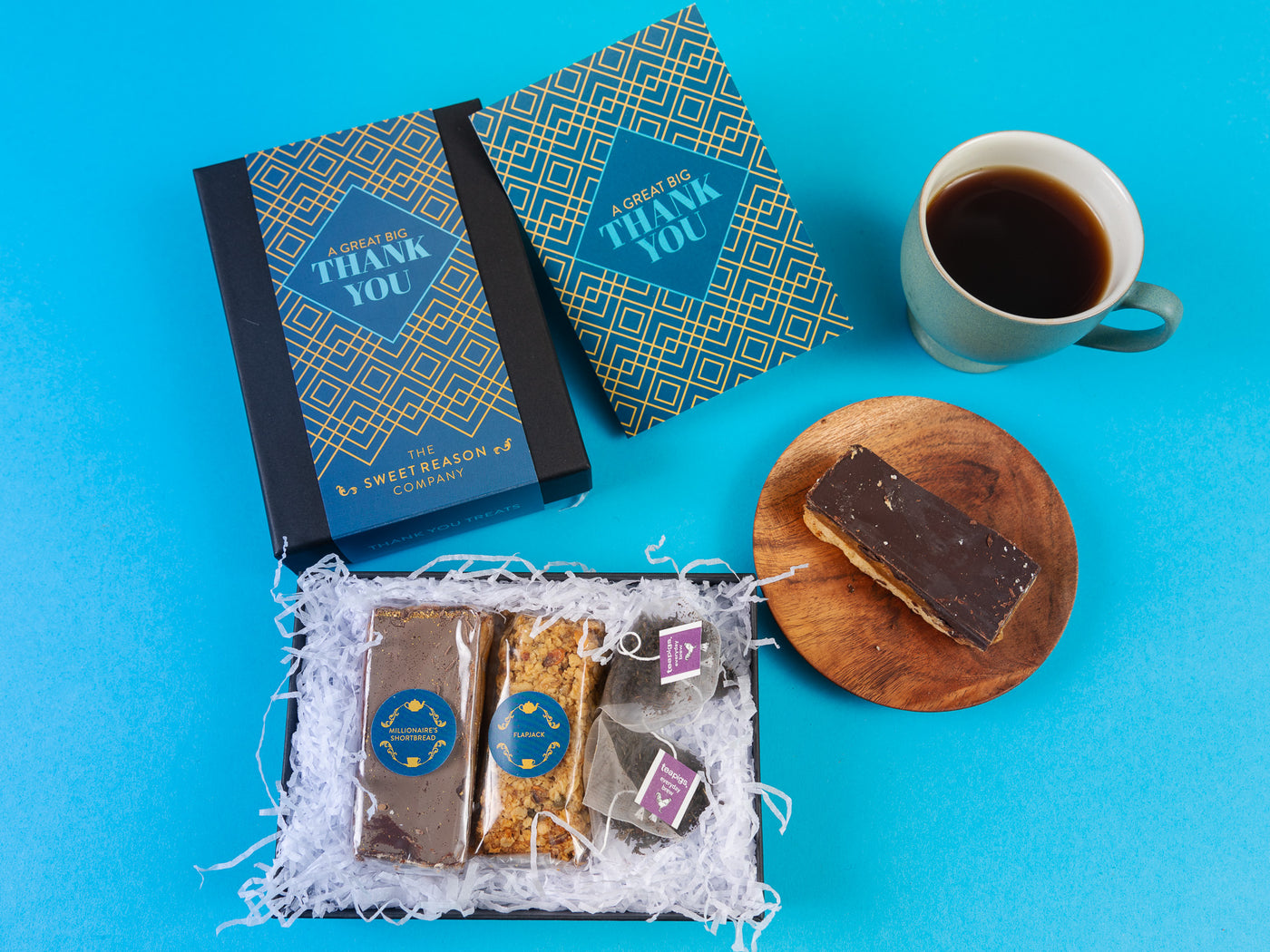 'Thank You' Afternoon Tea For Two Gift Bars