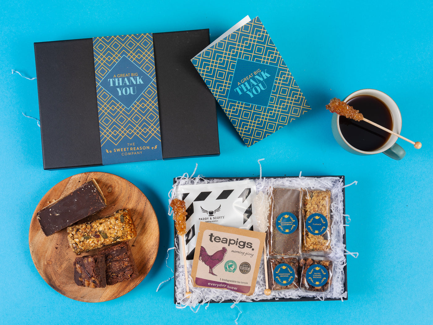 'Thank You' Vegan Coffee and Treats Box