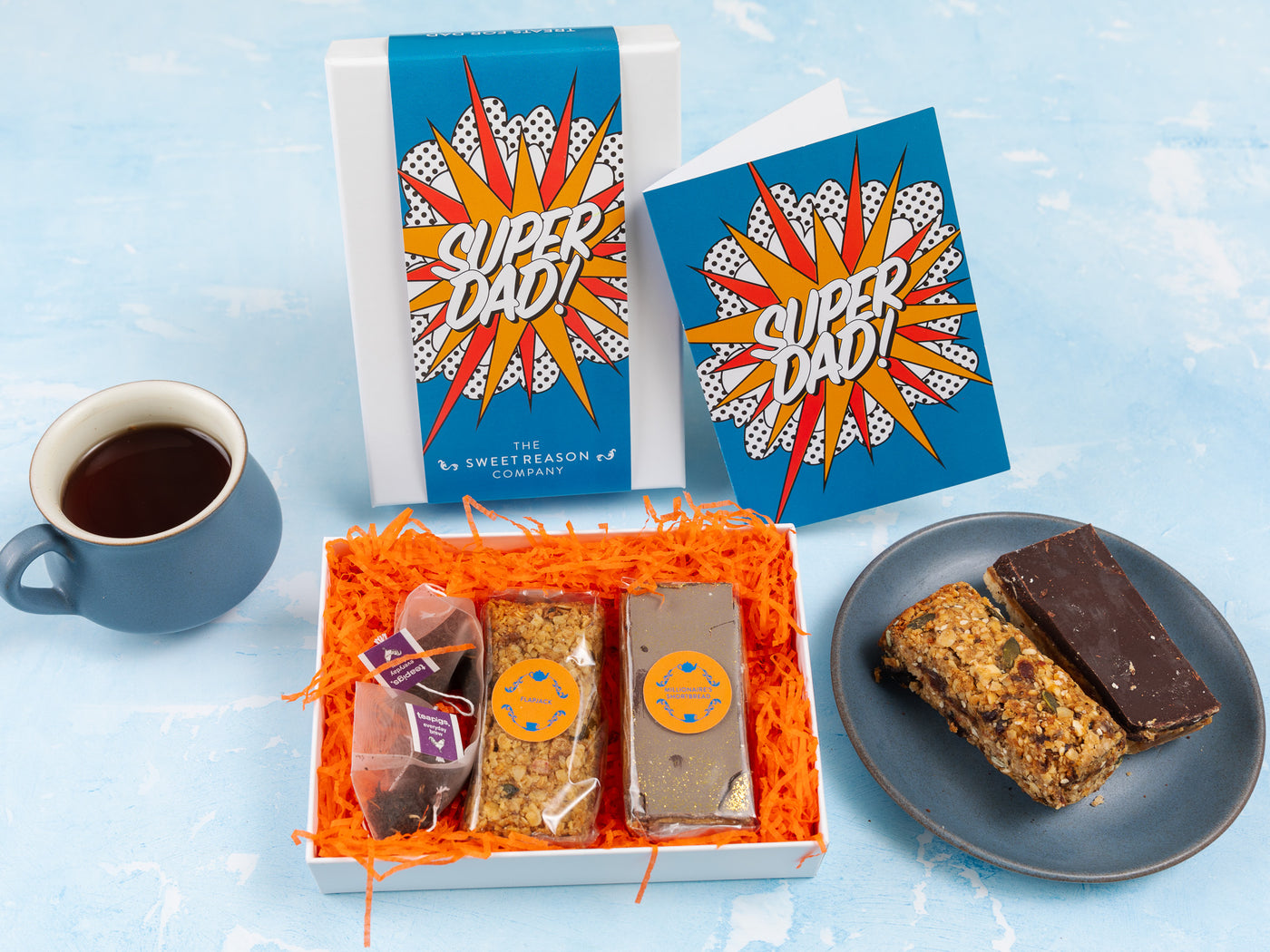 'Super Dad' Afternoon Tea For Two Gift