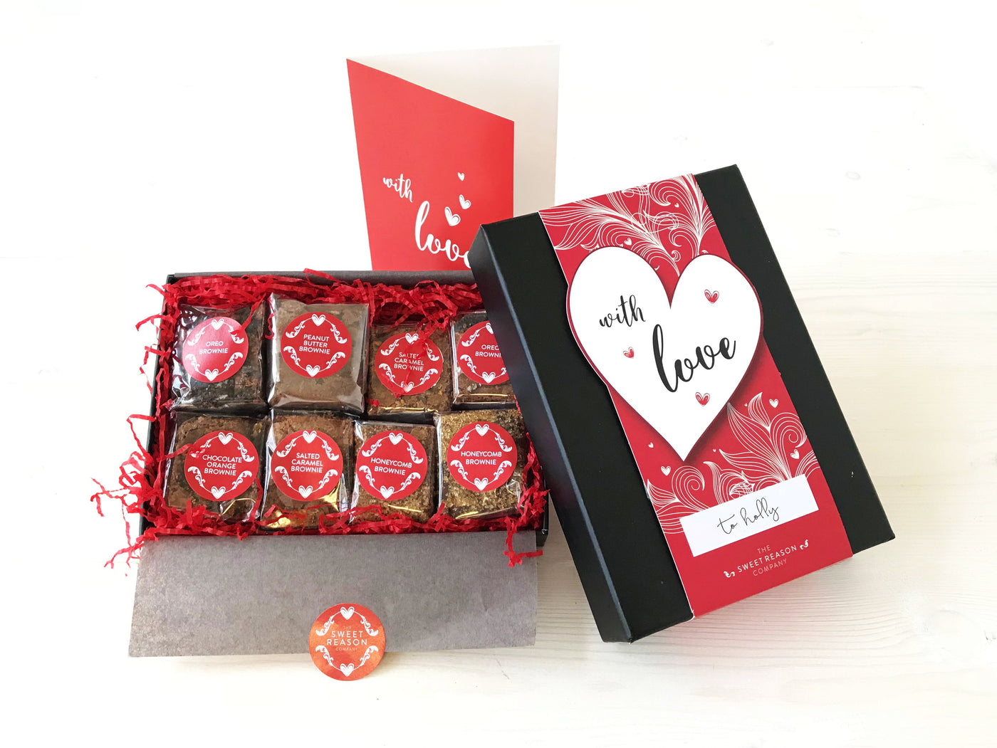 'Love Bites' Vegan Brownie Gift