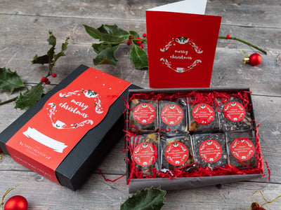 Christmas Vegan Luxury Brownie Gift Box