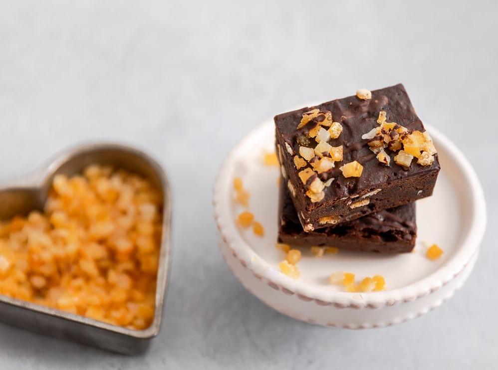 'Trick or Treat' Vegan Luxury Brownie Bites