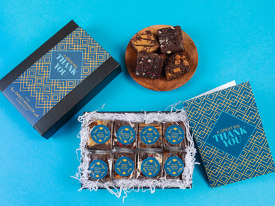 'Thank You' Vegan Luxury Brownie Gift