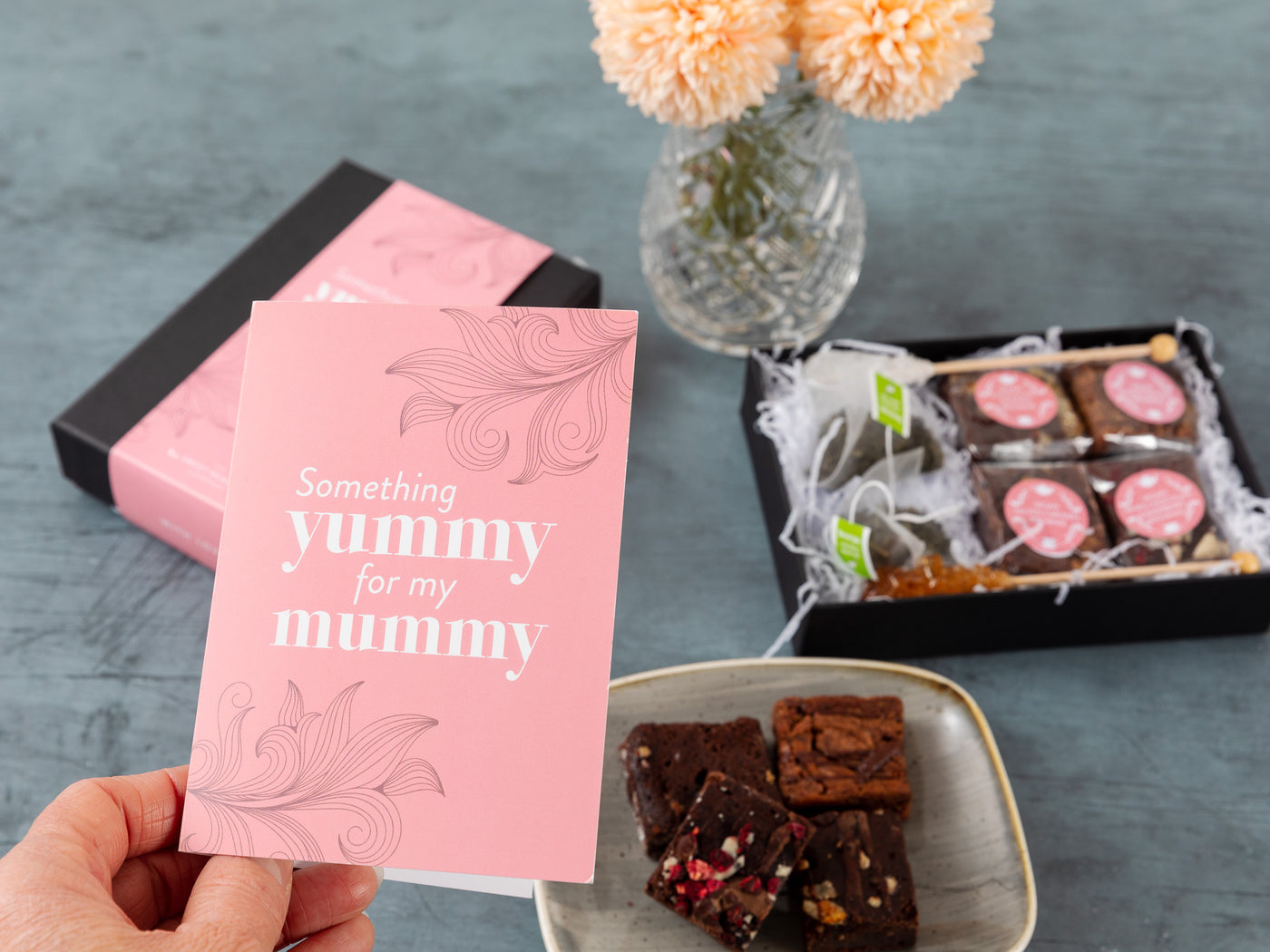 Yummy Mummy Vegan Brownies Afternoon Tea For Two Gift
