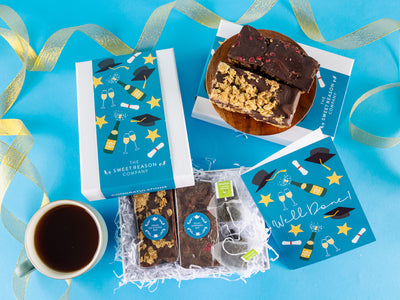 'Graduation' Vegan Bars Afternoon Tea for Two Gift