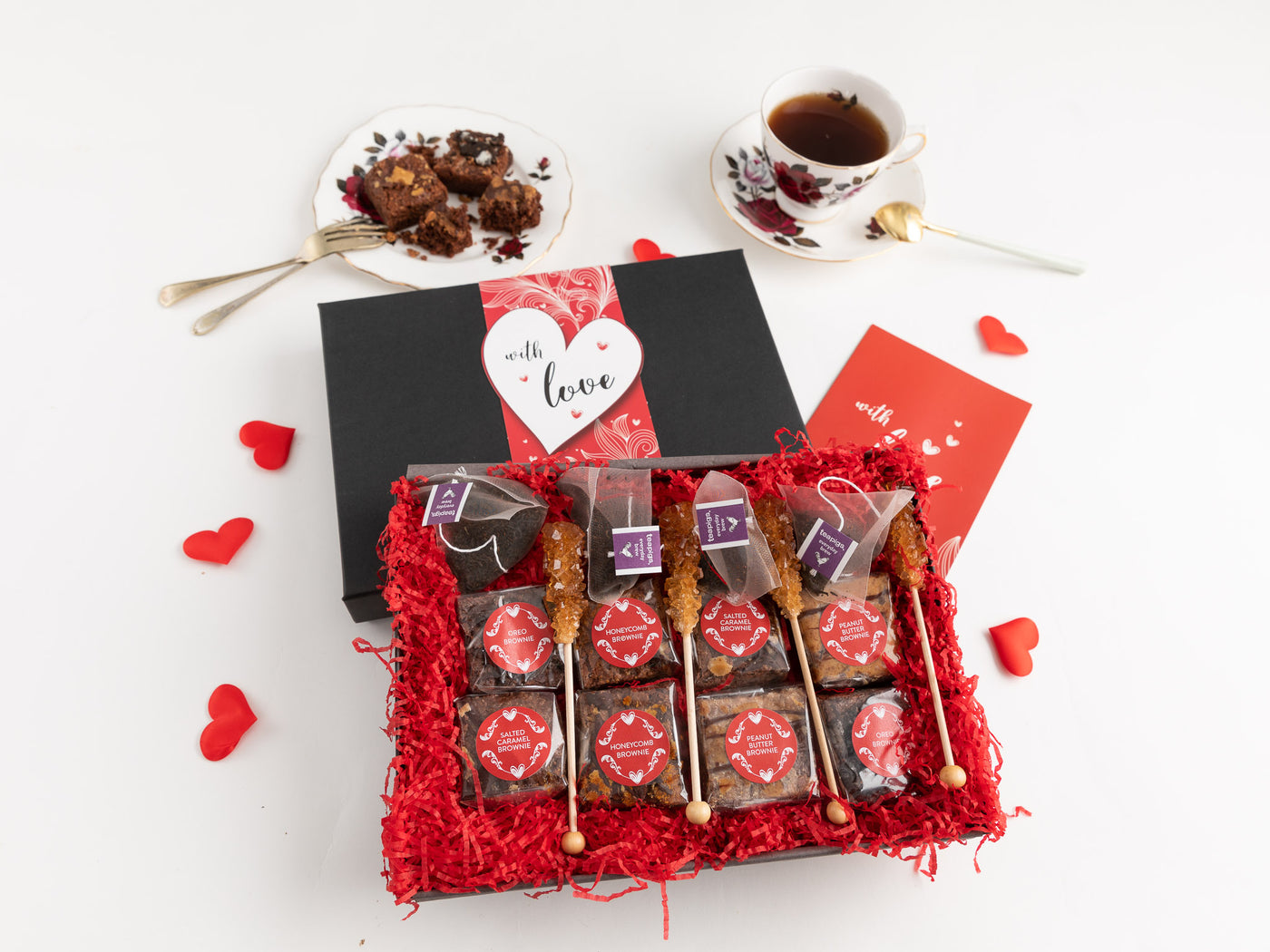 'With Love' Gluten Free Afternoon Tea For Four Gift