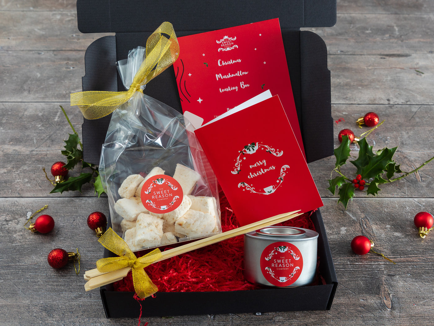 Christmas Salted Caramel Marshmallows Luxury Toasting Box