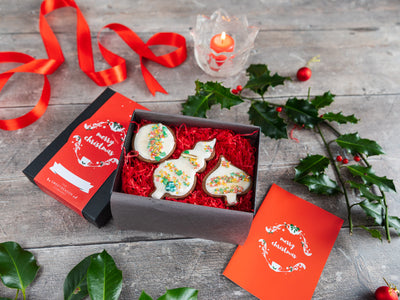 Christmas Luxury Bauble Biscuit Gift Box