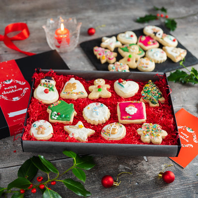 12 Days of Christmas Biscuit Box