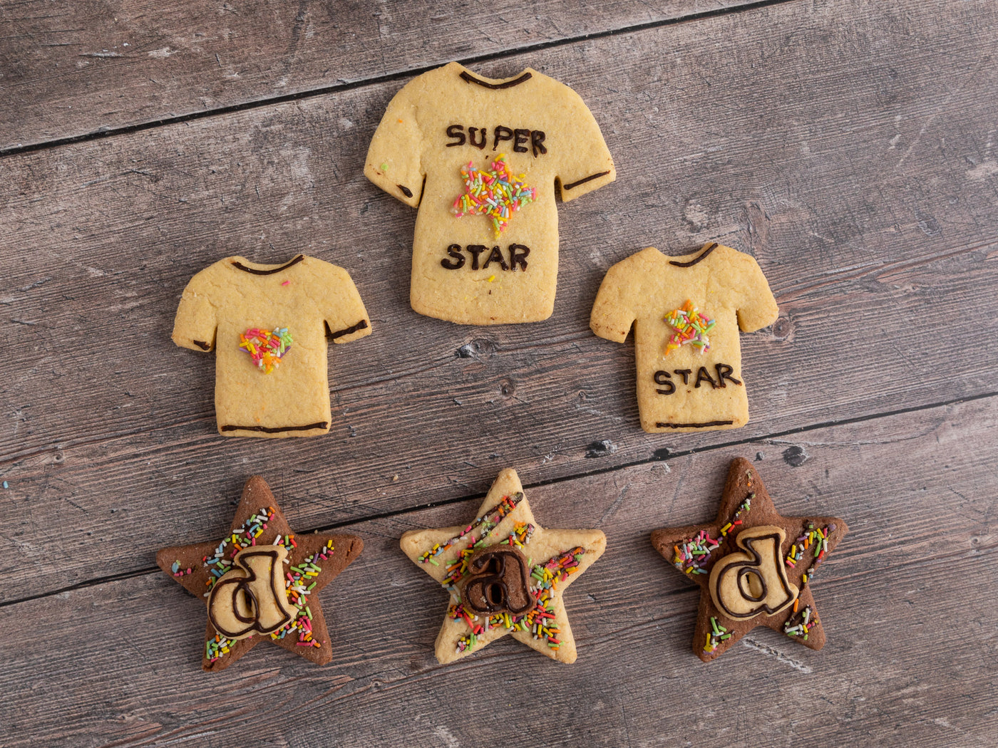 Father's Day 'Super Star' Biscuit Box