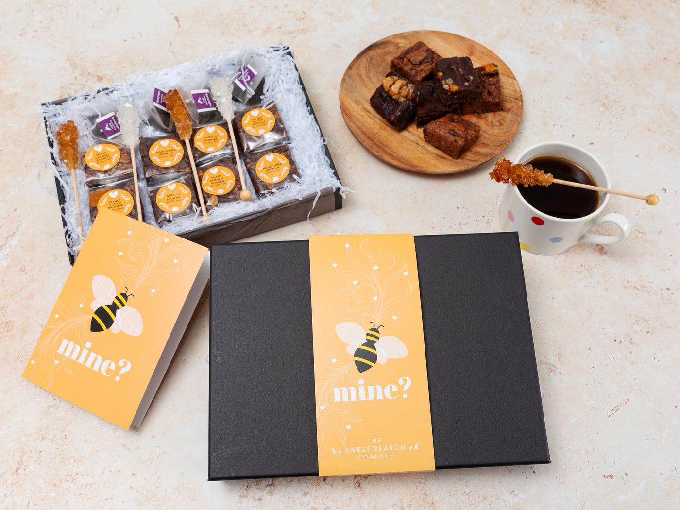 'Bee Mine' Gluten Free Afternoon Tea For Four  Gift