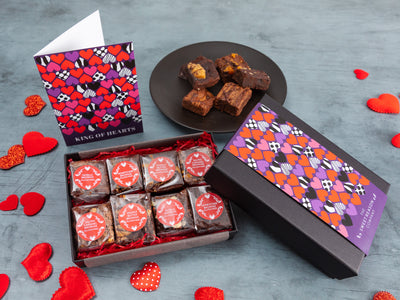 'King of Hearts' Gluten Free Luxury Brownie Gift